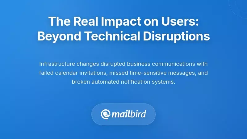 The Real Impact on Users: Beyond Technical Disruptions