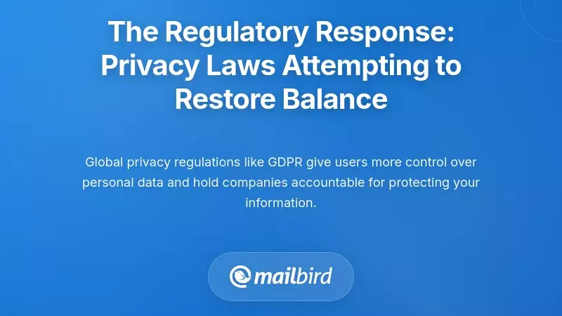 The Regulatory Response: Privacy Laws Attempting to Restore Balance