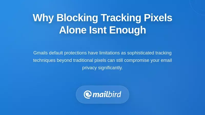 Gmail privacy settings interface showing email tracking pixel blocking options