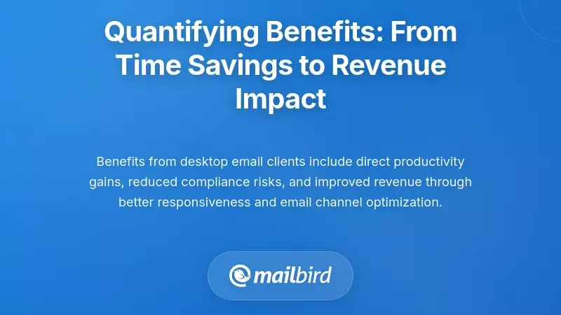 Quantifying Benefits: From Time Savings to Revenue Impact