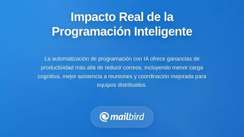 El verdadero impacto en la productividad de la programación inteligente
