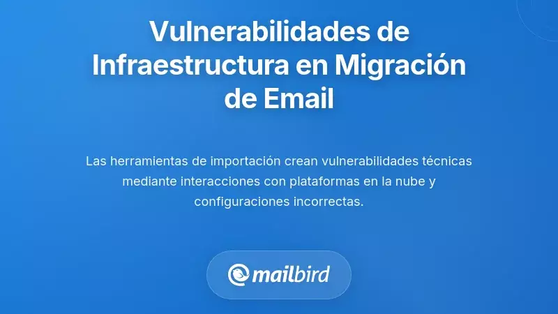 Vulnerabilidades de la Infraestructura T&eacute;cnica en la Migraci&oacute;n de Correos