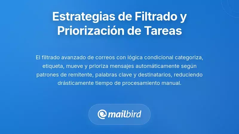 Estrategias de filtrado y priorizaci&oacute;n para gestionar m&uacute;ltiples tareas