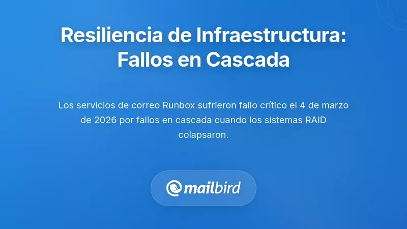 Resiliencia de la Infraestructura: Cuando las Fallas de Hardware se Encadenan