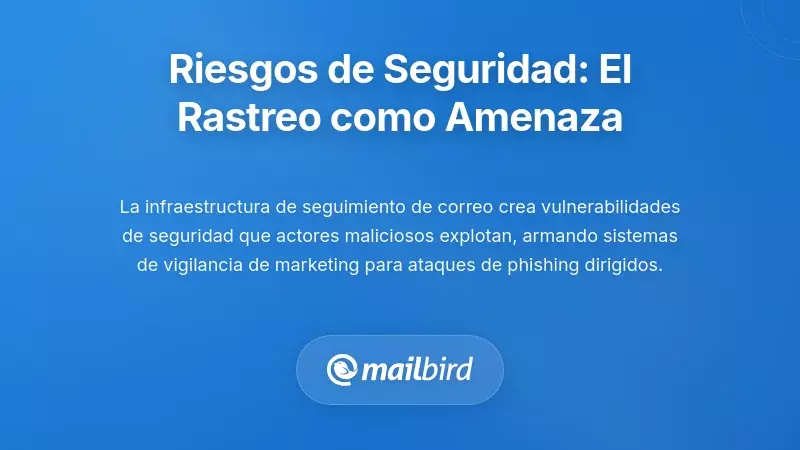Riesgos de seguridad: Cuando el seguimiento se convierte en un vector de amenaza