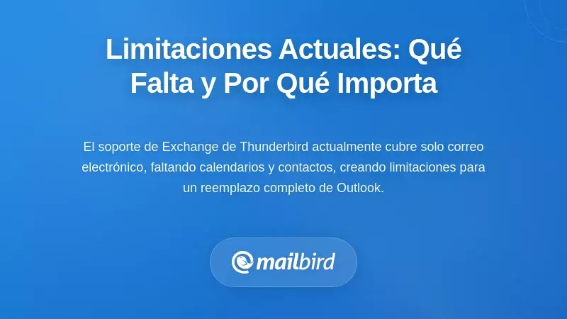 Comprender las Limitaciones Actuales: Lo que Falta y Por Qué Importa