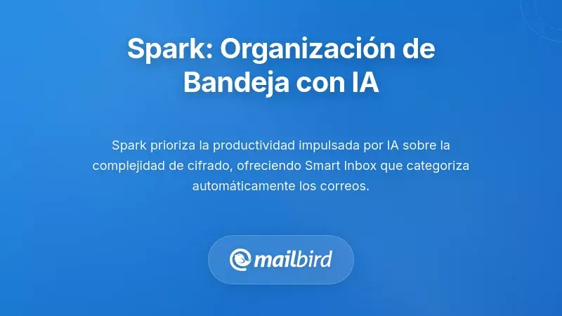 Spark: Organizaci&oacute;n de Bandeja de Entrada Potenciada por IA para la Productividad