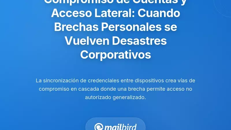 Compromiso de Cuenta y Acceso Lateral: Cuando las Brechas Personales se Convierten en Desastres Corporativos