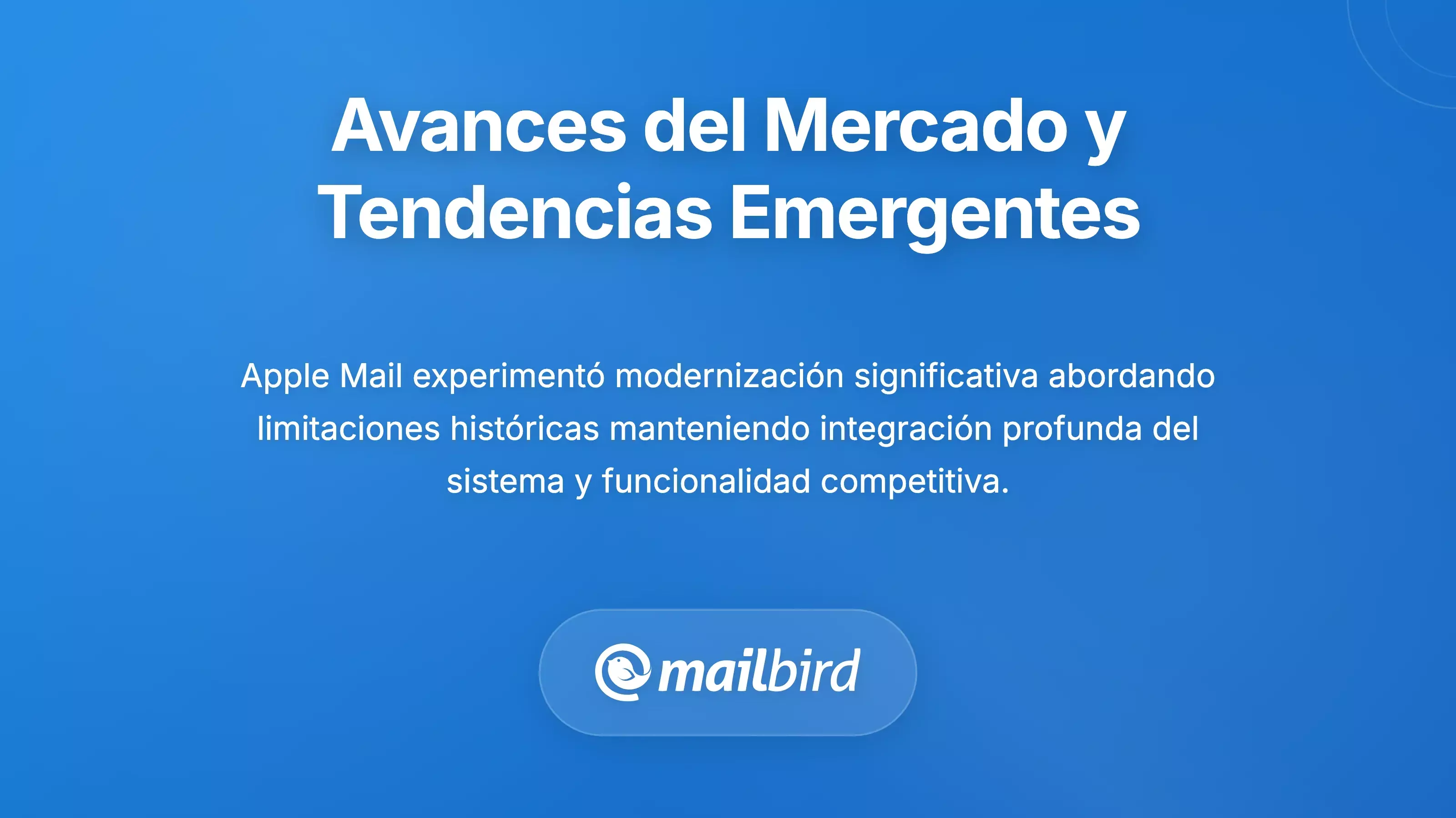 Comparaci&oacute;n de la interfaz moderna de clientes de correo electr&oacute;nico para Mac que muestran alternativas de dise&ntilde;o elegantes a MailMate en 2025