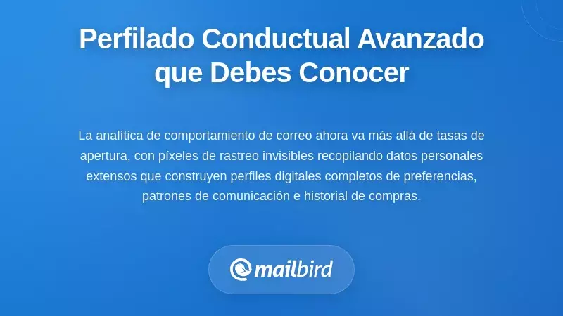 El sofisticado perfilado comportamental que necesitas entender