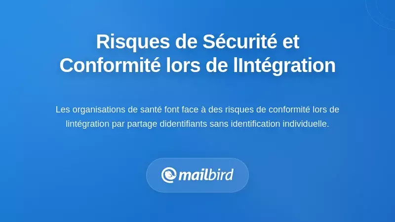 Risques de sécurité et de conformité qui s'intensifient lors de l'intégration