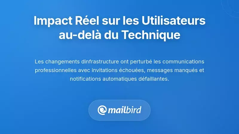 L'impact réel sur les utilisateurs : au-delà des interruptions techniques