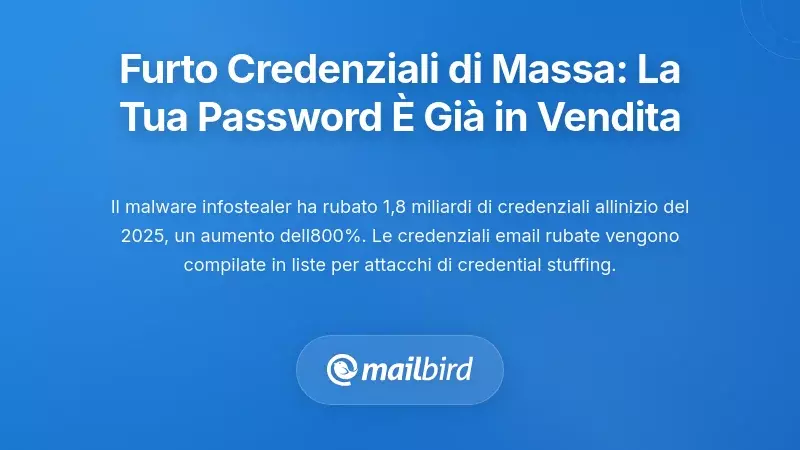 L'epidemia del furto di credenziali: la tua password è già in vendita