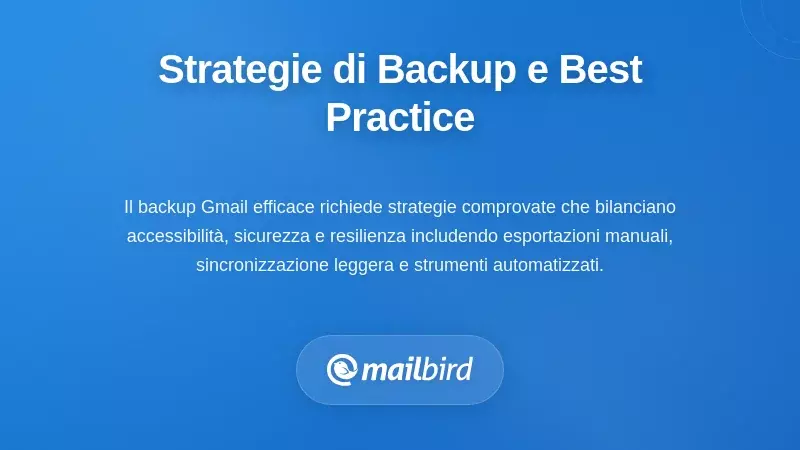 Strategie di Backup Provate e Best Practice del Settore