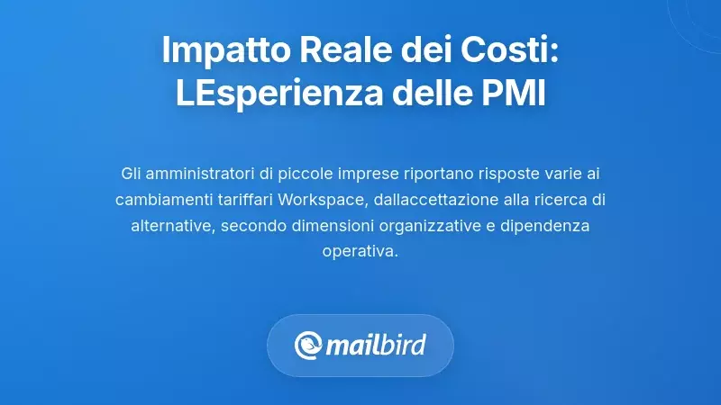 Impatto reale sui costi: cosa stanno realmente sperimentando le piccole imprese