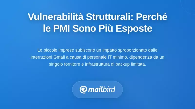 Vulnerabilità Strutturali: Perché le Piccole Imprese Sono Più Esposte