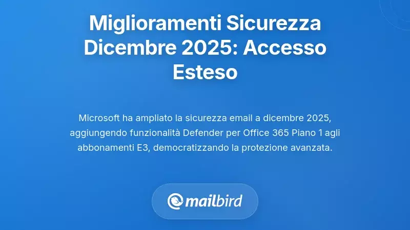 Miglioramenti alla Sicurezza di Dicembre 2025: Accesso alla Protezione Espanso