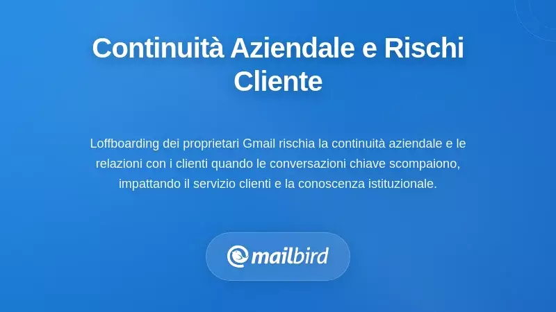 Professionisti aziendali che esaminano le comunicazioni email con i clienti durante la transizione del dipendente
