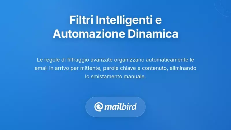 Filtraggio Intelligente e Sistemi di Automazione Dinamica