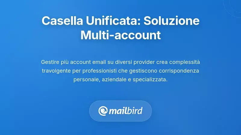 Gestione Unificata della Posta: Risolvere il Problema dei Molteplici Account