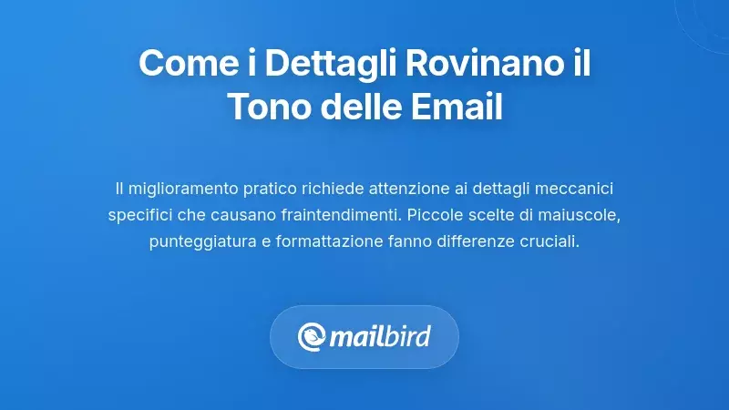 Primo piano di dettagli di email che causano incomprensioni sul tono nei messaggi