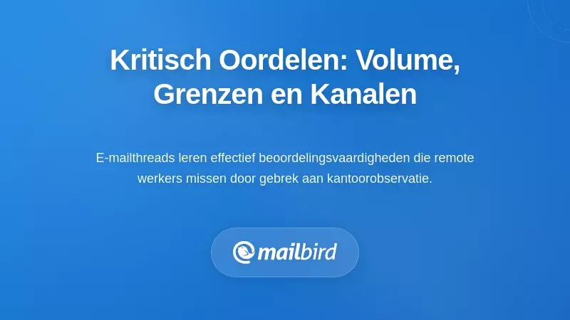 Het lesgeven in cruciale beoordelingsgebieden: volume, grenzen en kanaalkeuze