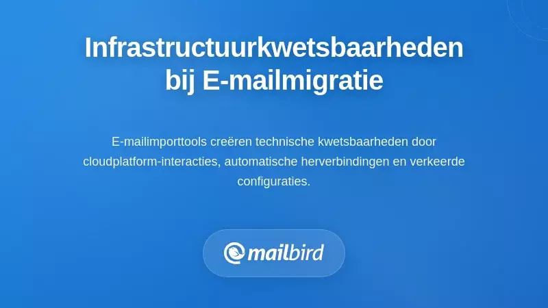 Technische Infrastructuur Kwetsbaarheden bij E-mailmigratie