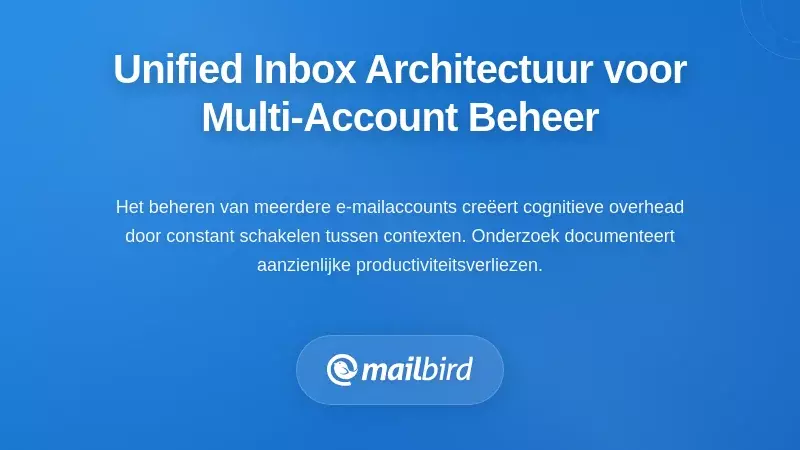 De Rol van de Geünificeerde Inbox Architectuur bij Beheer van Meerdere Accounts