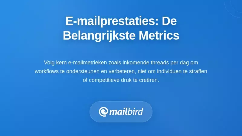 E-mailprestaties meten: de belangrijkste statistieken