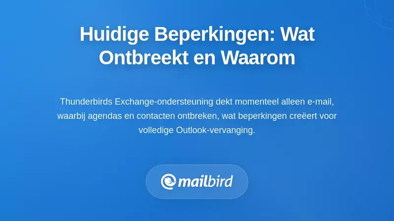 Begrip van Huidige Beperkingen: Wat Mist en Waarom Het Belangrijk Is
