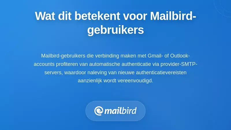 Wat Dit Betekent voor Mailbird-gebruikers: Praktische Gevolgen