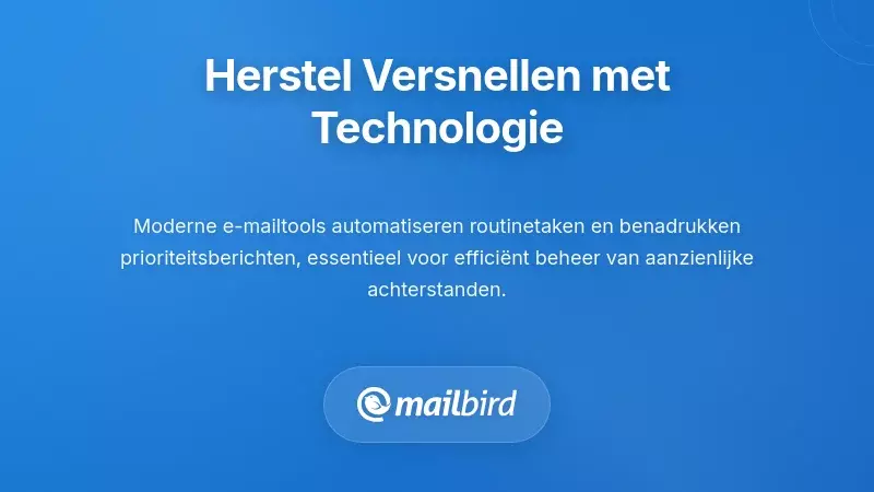 Technologische hulpmiddelen voor e-mailbeheer en automatiseringsfuncties voor sneller herstel van de inbox na tijd vrij