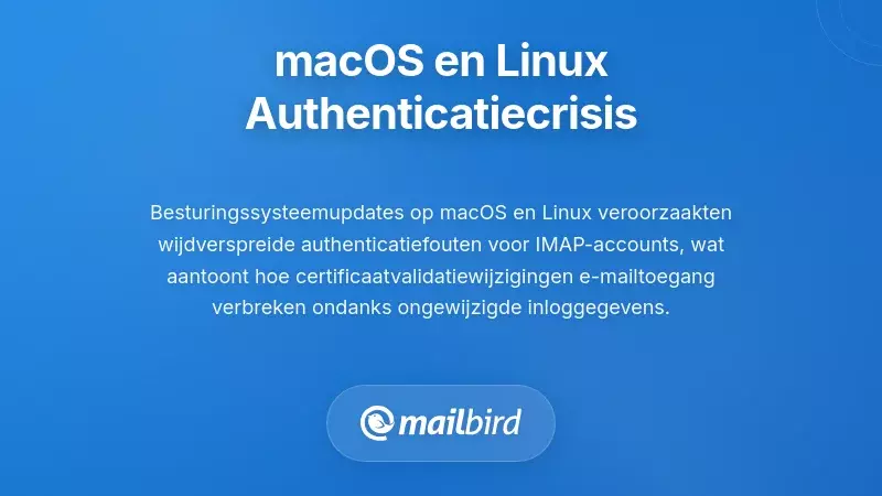 macOS en Linux Authenticatiecrisis: Platform-specifieke Fouten
