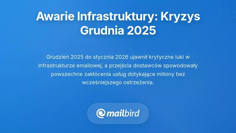 Awarie infrastruktury: Zrozumienie kryzysu z grudnia 2025
