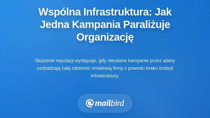 Katastrofa wsp&oacute;lnej infrastruktury: jak jedna nieudana kampania paraliżuje całą twoją organizację
