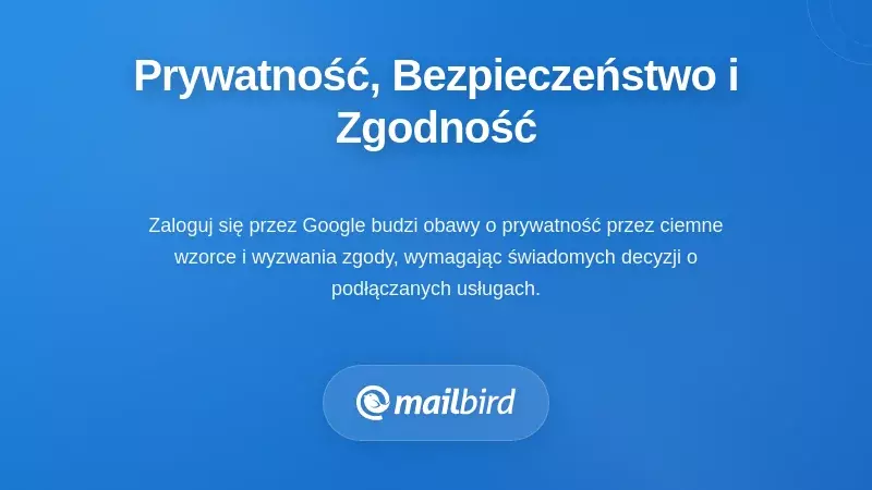 Interfejs ustawień prywatności i bezpieczeństwa logowania przez Google pokazujący uprawnienia OAuth i kontrole dostępu do danych