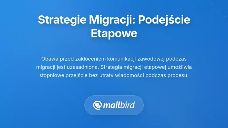 Praktyczne strategie migracji: etapowe podejście do przejścia