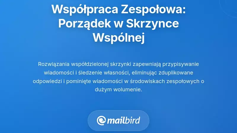 Funkcje współpracy zespołowej: Przekształcanie chaosu we wspólnej skrzynce odbiorczej