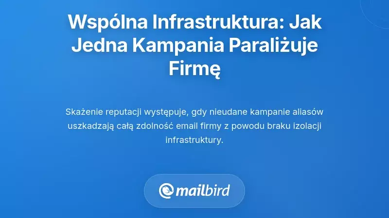Katastrofa wsp&oacute;lnej infrastruktury: jak jedna nieudana kampania paraliżuje całą twoją organizację