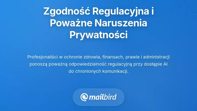Zgodność z przepisami i poważne naruszenia prywatności