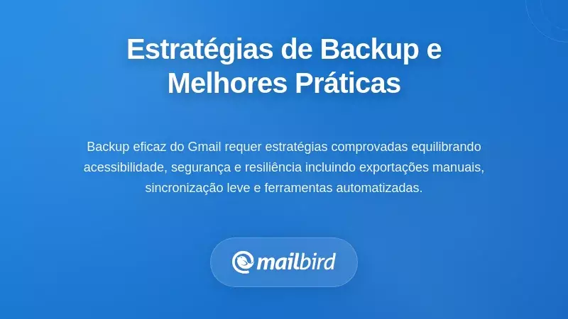 Estrat&eacute;gias de Backup Comprovadas e Melhores Pr&aacute;ticas do Setor