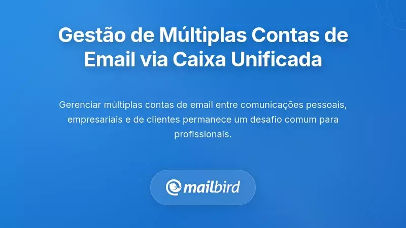 Gest&atilde;o de M&uacute;ltiplas Contas de Email Atrav&eacute;s da Arquitetura de Caixa de Entrada Unificada