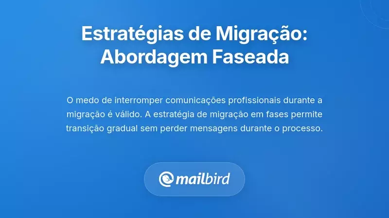 Estrat&eacute;gias Pr&aacute;ticas de Migra&ccedil;&atilde;o: Uma Abordagem em Fases para a Transi&ccedil;&atilde;o