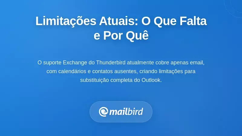 Compreender as Limitações Atuais: O Que Falta E Por Que Isso Importa