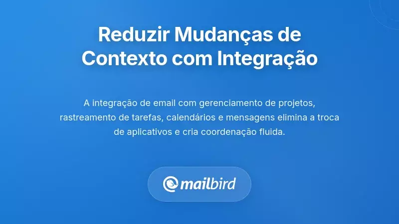 Reduzindo a Mudança de Contexto Através da Integração de Aplicações