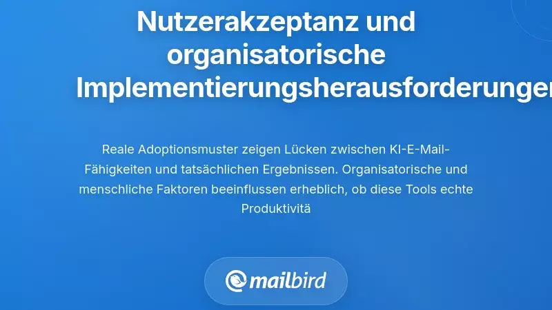 Nutzungsmuster und organisatorische Herausforderungen bei der Implementierung