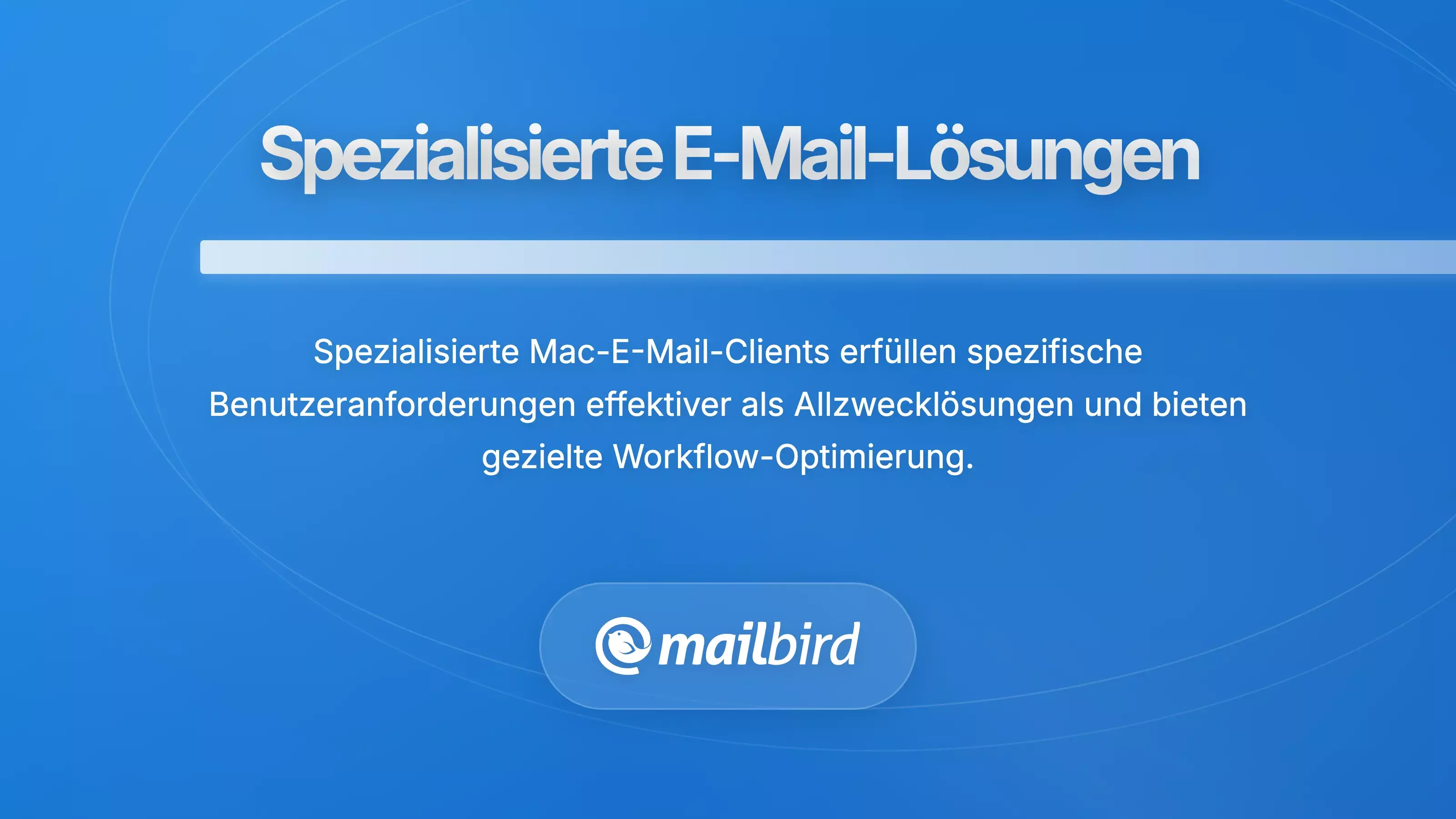Vergleich spezialisierter Mac-E-Mail-Apps, der verschiedene Benutzeroberfl&auml;chen alternativer E-Mail-Clients zeigt