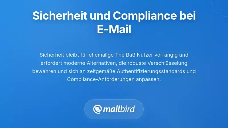 Sicherheit und Compliance in modernen E-Mail-Umgebungen
