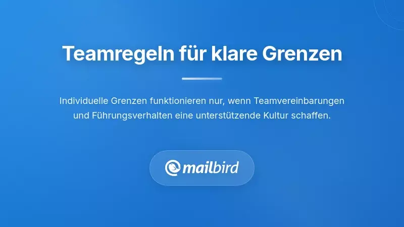 Teammeeting zur Besprechung von Protokollen für E-Mail-Grenzen und Kommunikationsnormen im Urlaub