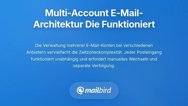 Aufbau einer Multi-Account-E-Mail-Architektur, die tats&auml;chlich funktioniert
